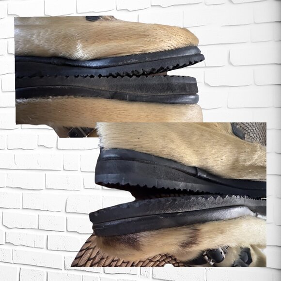 Rare Vintage Capitol Sealskin Boots  Made in Canada  Men's Size 11 - Picture 4 of 9